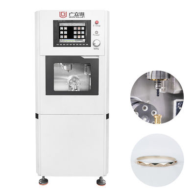 5 محور مجوهرات CNC طحن جهاز توجيه حلقة حفرة آلة