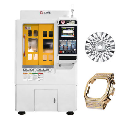 G5-500 Juteo grabado y fresado de cinco ejes girando y fresando máquina compuesta