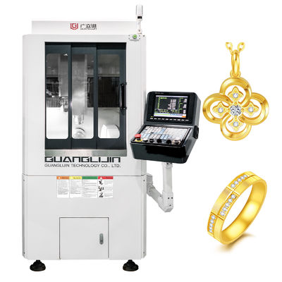 G7-380 보석 조각 밀링 7축 기계