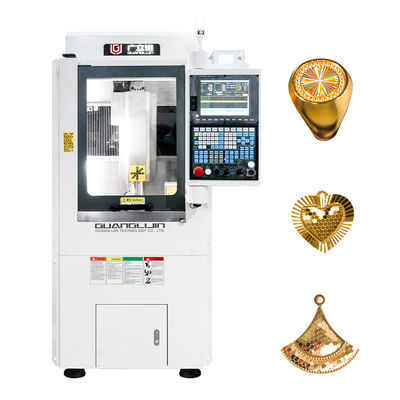 Máquina de corte y fresado de joyería de 5 ejes